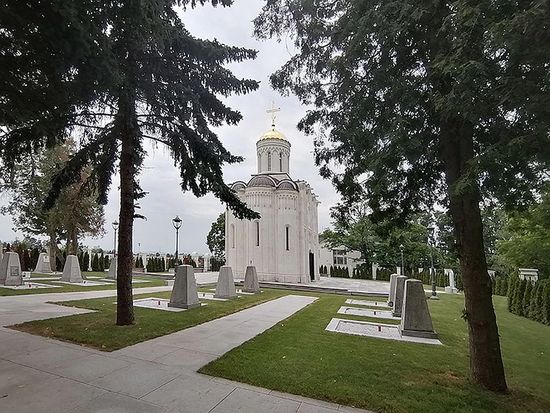 Русское воинское кладбище в австрийском городе Лаа-ан-дер-Тайя
